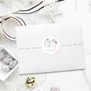 Search for gender reveal baby shower stickers Blue and pink