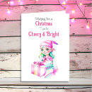 Search for vintage snowman christmas cards Pink