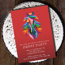 Search for horse head invitations Equine