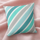 Search for teal white and grey pillows Trendy