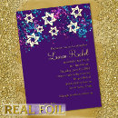 Recherche de confetti bar bat mitzvah invitations Étincelant