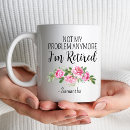 Search for for my wife mugs Funny retirement