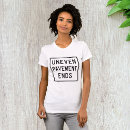Recherche de inégal tshirts Trottoir
