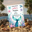 Search for cute pool party invitations Ocean animals