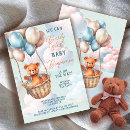 Search for teddy bear hot air balloon invitations Clouds