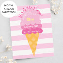 Search for pastel ice cream birthday invitations Girl
