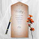 Recherche de orange blanc invitations Minimaliste
