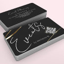 Search for event planning business cards Chic
