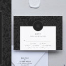 Search for dramatic rsvp cards Modern