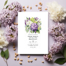 Search for lilac and white wedding invitations Watercolor