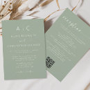 Recherche de qr code mariages Minimaliste