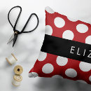 Search for red polka dot pillowcases Geometric pattern