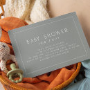 Search for plain baby shower invitations Modern