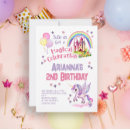 Recherche de girls unicorn anniversaire invitations Magique