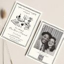 Search for hand drawn wedding invitations Funky