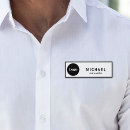 Search for business with logo name tags Basic conference promotional items