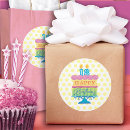 Search for happy birthday card stickers Round