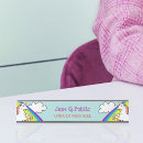 Search for unicorn name plates Pink