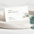 Search for eucalyptus wedding place cards Minimalist