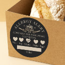Search for bakery food stickers Allergy alert