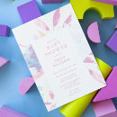 Search for purple floral baby shower invitations Gender neutral