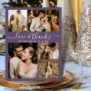 Search for purple thank you cards Love and thanks