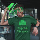Search for drinks well with others tshirts Irish