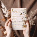 Search for fall in love baby shower invitations Whimsical wildflower