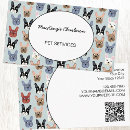 Recherche de pet services cartes visite Marcheur de chiens