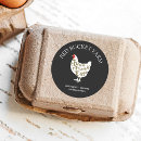 Search for organic eggs stickers Hen