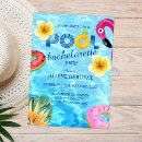 Search for pool bachelorette party invitations Swimming