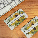 Search for sunflower business cards Greenery