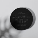 Search for in memory stickers Memorial service