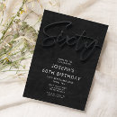 Search for chalkboard 60th birthday invitations Party