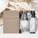Search for taupe wedding invitations Modern