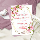 Recherche de gold foil save the dates Aquarelle