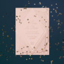 Search for foil wedding save the dates Rose gold