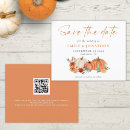 Search for pumpkin save the dates Modern