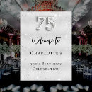 Search for 75th birthday celebration posters 75 years old