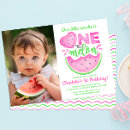 Recherche de one in a melon invitations Rose et vert