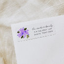 Search for floral bouquet return address labels Watercolor