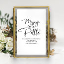 Search for message in a bottle sign posters Black and white