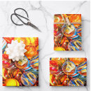 Search for old school wrapping paper Colourful