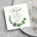 Recherche de irish baby shower invitations Shamrock