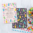Recherche de candyland baby shower invitations Sucré