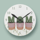 Recherche de cactus horloges Moderne