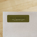 Search for moss return address labels Bold