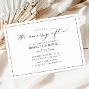 Search for morning wedding invitations Elegant
