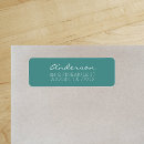 Search for teal wedding return address labels Script