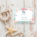 Search for reef rsvp cards Watercolor